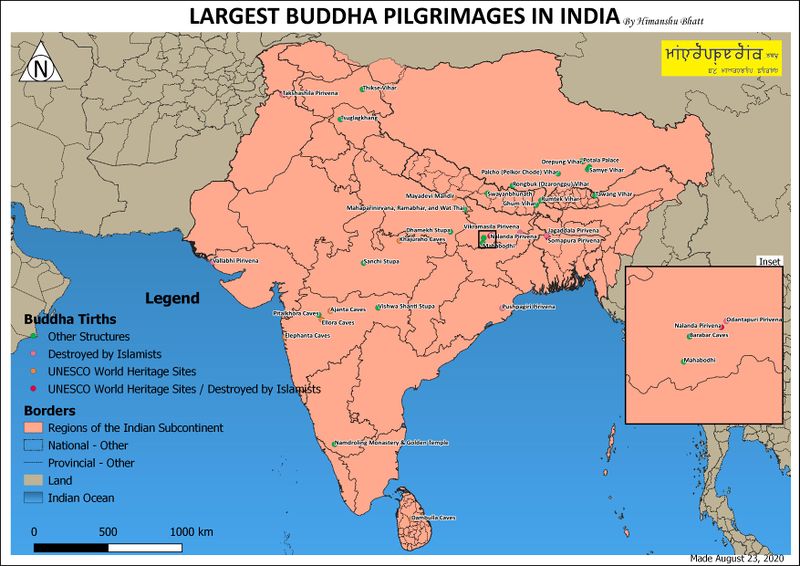 File:Major Buddha Temples in India.jpg
