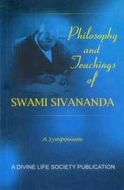 Philosophy and teachings of swamisivananda a symposium swamisivananda medium.jpg