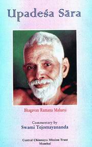 Upadesa sara of bhagavan ramana maharsi swamitejomayananda medium.jpg