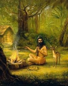 King Bharata is born as a deer.jpg