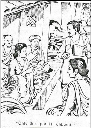 Sant Jnaneshvara and Sant Namadeva with other Sants.png
