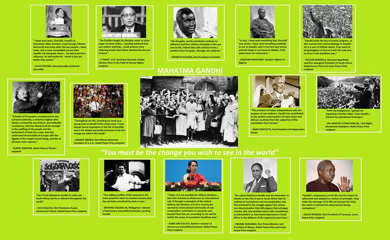 File:Mahatma Gandhi and inspired people.jpg