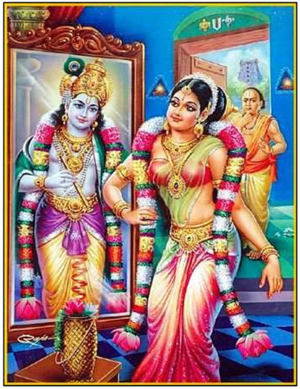Andal kept 30 days vow in the month of Margazhi.png