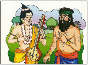 Narad muni and Ratnakara.png