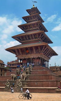 Nyatapola Temple, Tachupal Tole, at Bhaktapur, Nepal